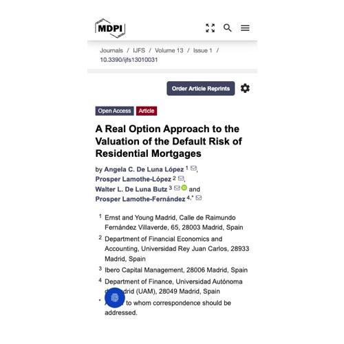 a-real-option-approach-to-the-valuation-of-the-default-risk-of-residential-mortgages-